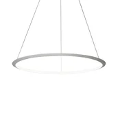 LEDS-C4 Krožna LED viseča svetilka O 200cm 930 DALI - Dnevna soba/jedilnica - Sodobni - bela mat barva - Kovina