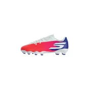 SKECHERS Športni čevelj indigo/oranžno rdeča/bela