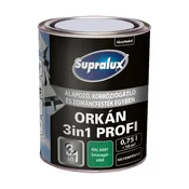 Barva za kovino 3v1 RAL 0,75/2,5L ORKAN PROFI Supralux - 0,75 L - RAL 6001 smaragdno zelena