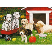 Ravensburger Puzzle Puppy party 60 kosov
