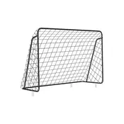Songmics Nogometna vrata za otroke 215x76x150 cm črna