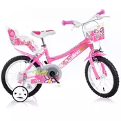 DINO bicikli - Dječji bicikl 14 146R - roza 2017