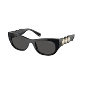 SWAROVSKI Ženske naocare za sunce 0SK6022 100187 51, Crne