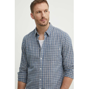 Košulja s dodatkom lana Pepe Jeans MIKEL regular, s klasicnim ovratnikom, PM308564