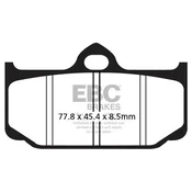Klocki hamulcowe EBC FA211 (kpl. na 1 tarcze)