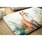 tulup.si Kopalniške preproge Lisica na travniku 75x45 cm Bela
