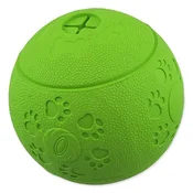 Dog Fantasy Žoga za priboljške zelena 6cm