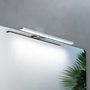 MCJ Svetlobno ogledalo LED Triga IP44, krom, 40 cm, 4.000 K - Kopalnica - Sodobni - Kovina