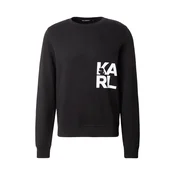 Karl Lagerfeld Majica črna/bela
