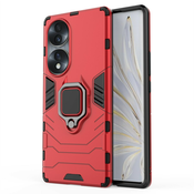 Robusten ovitek ImpactxRing za Huawei Honor 70 - rdeč