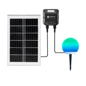Aigostar-LED RGB prigušiva spoljašnja lampa MESH 20W/3,7V 4000mAh 2700-6500K IP65 precnik 20 cm