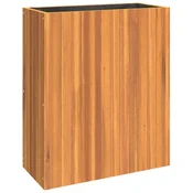 Vidaxl Vrtno cvetlično korito 59x27,5x70 cm trden akacijev les