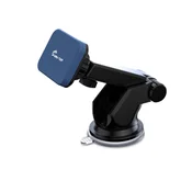 INF Kvadraten magnetni avto nosilec s sesalno skodelico, teleskopsko roko Blue, (5000291831)