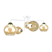 Plafonski luster MONDE WHITE 5xE27/60W/230V