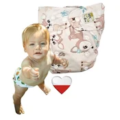 shumee Plenice za večkratno uporabo MINI POCKET BAMBOO DEER plenice NappiMe