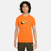 Nike B NSW SI SS TEE, djecja majica, narancasta FZ4714