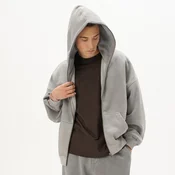 Cropp - Pulover s kapuco - light grey