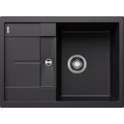 Blanco pomivalno korito METRA 45 S Compact SILGRANIT brez podaljška. prim. - ČRNA