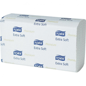 TORK Papirnate brisače za dozirnikTORK Premium Interfold, izjemno mehke, 2-plastne, število 21