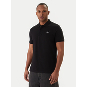 Reebok Polo majica Breen RK25562CCM Črna Regular Fit
