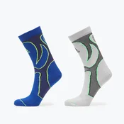 Nogavice adidas Teamgeist Crew Socks 2 Pairs Grey Two S