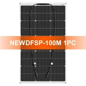 SupplySwap Fleksibilni solarni panel, vodoodporen, 12V solarni baterijski paket, 1PC NOV, (5000202014)