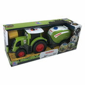 Happy People traktor Class Axion 870 + ovijalnik za bale, 28 cm