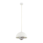 Argon 8443 - Lestenec na vrvici PIAVA 1xE14/7W/230V bela