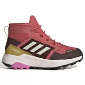 Adidas Čevlji treking čevlji bordo rdeča 40 EU Terrex Trailmaker Mid Rrdy JR
