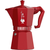 Talijanska Moka za Kavu Bialetti MOKA EXCLUSIVE Crvena Aluminij 6 Šalice