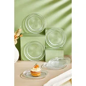 Hermia Set dezertnih tanjira, 6 komada, Providni