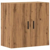 MAISON CHIC Stenska omarica - Zidna omarica artisan hrast 60x31x60 cm inženirski les iu638, (22063089)