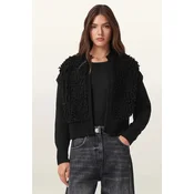 AllSaints Pulover z dodatkom volne ELIAS