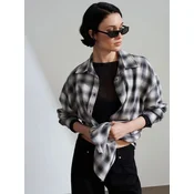 Dilvin Bluza antracit/bela