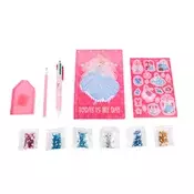 Set za izdelavo dnevnika z diamanti - Princeska