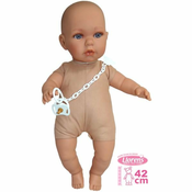 93/5 000Llorens 424P BABY ENZO & JULIA - realistična lutka z zvoki in mehkim telesom