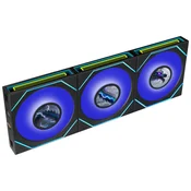 Ventilator Lian-Li UNI FAN SL-INF LCD FLEX 120mm črna ARGB (3 pack + kontroler)