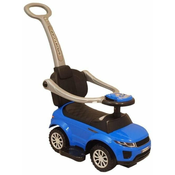 Caretero 28793/613W Poganjalec z ročajem 3v1 z zvokom - MODER - 5902216906105