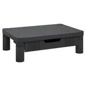 Vidaxl Stojalo za monitor črno 43x30,5x13 cm