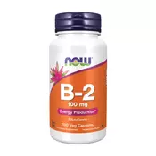 NOW Foods Vitamin B-2 100 mg 100 kaps.