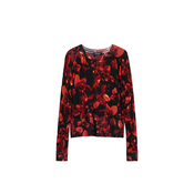 Desigual Pulover rdeča/črna