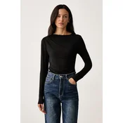 DKNY majica z dolgimi rokavi ženska