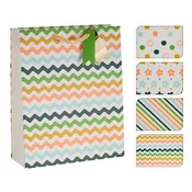 Koopman Barvita darilna vrečka za rojstni dan 10x26x32 cm 1 kos