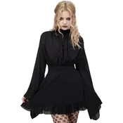 Ženska obleka KILLSTAR - Darknova - Črna - KSRA012058