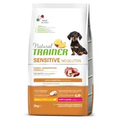 Natural Trainer Sensitive No Gluten Puppy & Junior Mini - raca 3 x 2 kg