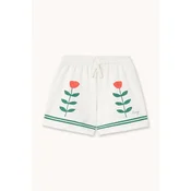 Tinycottons Otroške bombažne kratke hlače RED ROSES GRAPHIC SHORTS