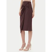 Rinascimento Midi krilo CFC0123489003 Rjava Regular Fit