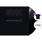 AC/DC Majica - Back In Black (LP) SET Black XL