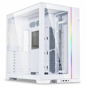 Lian Li O11 Dynamic EVO računalniško ohišje, ATX, Midi-Tower, belo (O11DEW)