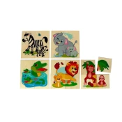 Hess Lesena sestavljanka Jungle Animals